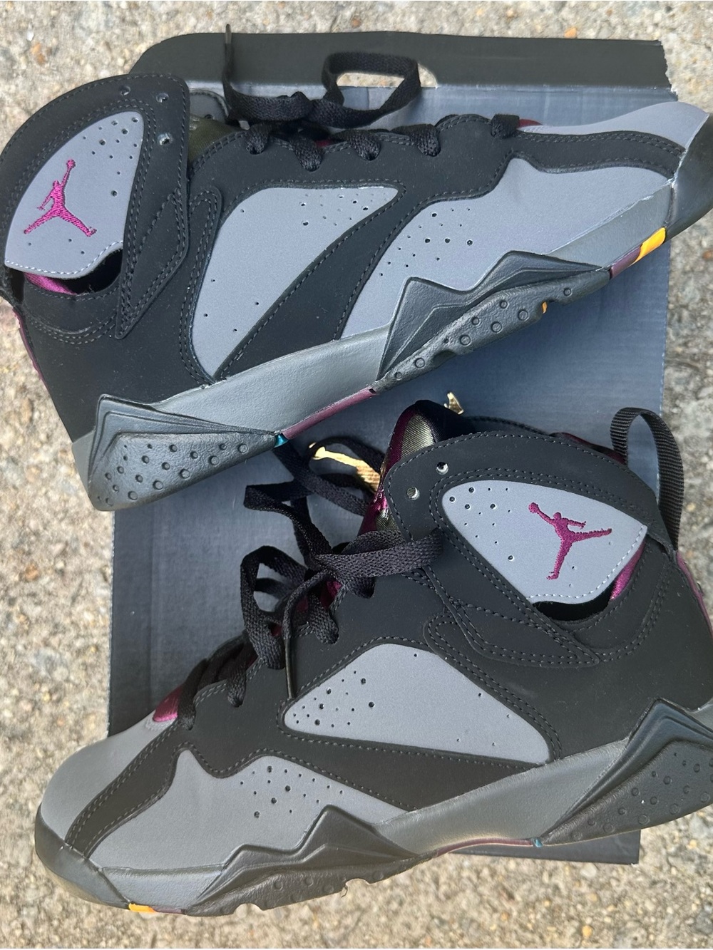 Air Jordan 7 Retro "Bordeaux" Big Kids Shoes